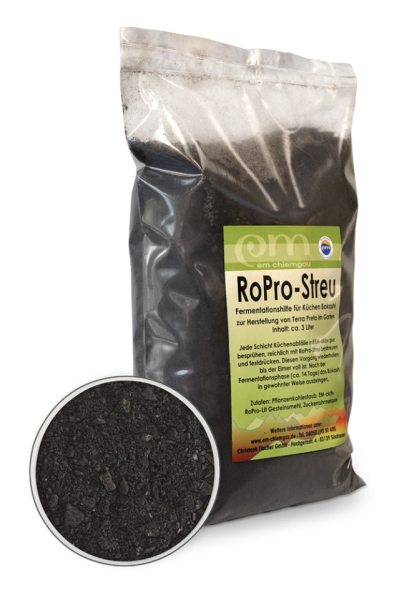 RoPro Streu - zur Terra Preta Herstellung