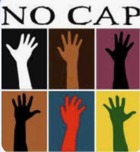 Logo: NO CAP - People Before Profit